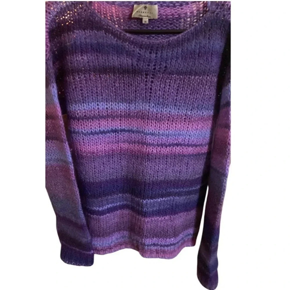 Berretti Purple Pink Wool Blend Sweater Size Medium - Picture 4 of 7